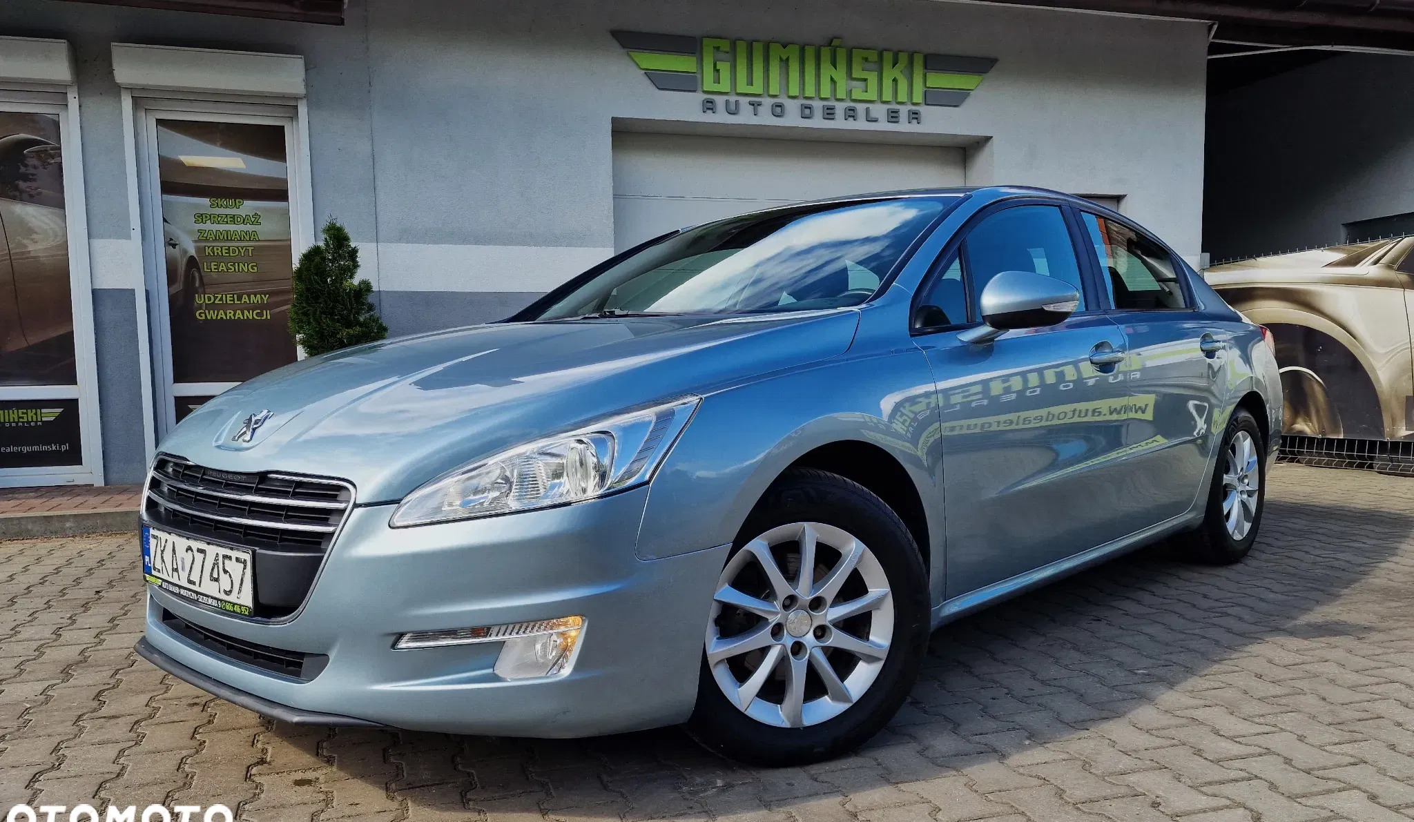 peugeot Peugeot 508 cena 22999 przebieg: 282000, rok produkcji 2011 z Tuchola